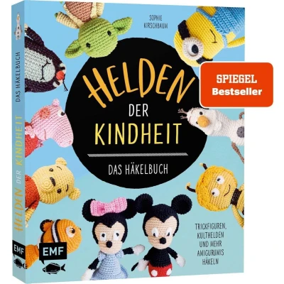 Afbeelding van Helden der Kindheit Das Häkelbuch Trickfiguren, Kulthelden und mehr Amigurumis häkeln