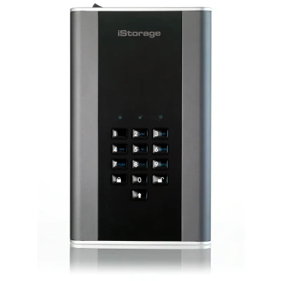 Afbeelding van iStorage diskAshur DT2 externe harde schijf 22 TB Zwart Grafiet