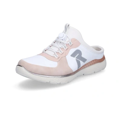 Afbeelding van Rieker Sport Clogs grijs / poederroze wit