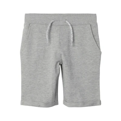 Afbeelding van NAME IT KIDS regular fit sweatshort NKMVERMO grijs melange