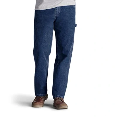 Afbeelding van Lee Heren losse pasvorm rechte been timmerman jeans, Originele Steen, 36W / 30L