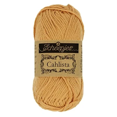 Afbeelding van Scheepjes Cahlista 179 Topaas Garen 10x50g