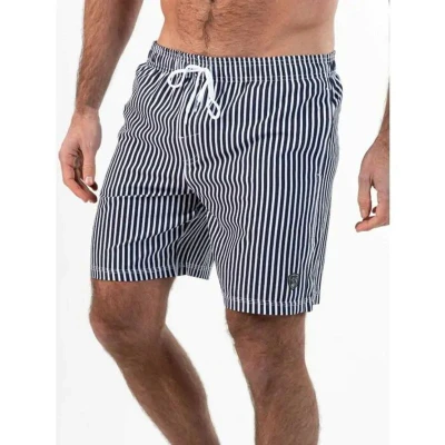 Afbeelding van Falcon zwemshort Dray donkerblauw/wit