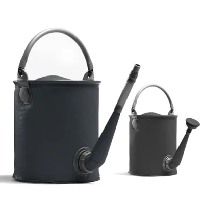 Afbeelding van Colapz Opvouwbare Emmer en Gieter 9L Jerrycan met Kraantje 7 tot 9 liter Deksel Grijs Kamperen Caravan Camper in 2024
