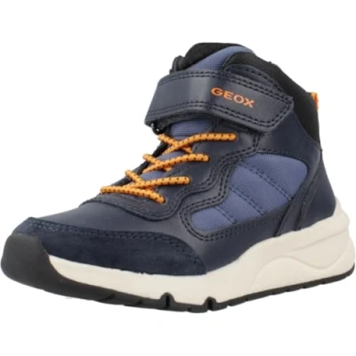 Afbeelding van Geox Jongen J Rooner Boy E Sneakers, Blauw, 27 EU