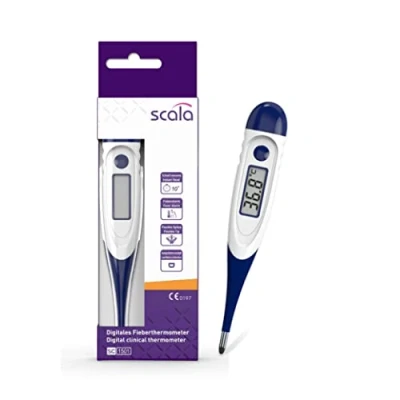 Afbeelding van Biopax Digitale Thermometer Flexibele Tip Blauw
