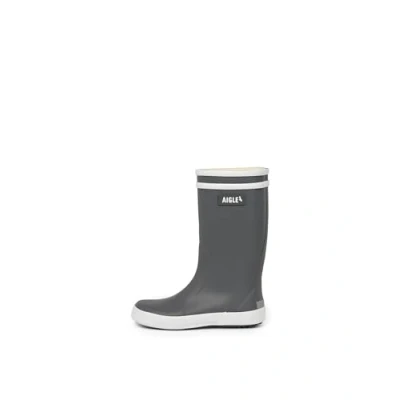 Afbeelding van Aigle Lolly POP Unisex Regenlaarzen voor kinderen, Maat: 26, Charcoal Natuurrubber