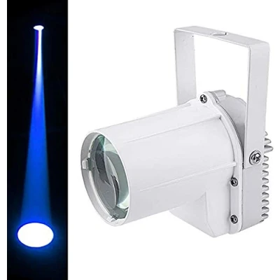 Afbeelding van Pinspot Led Licht, 3w Bule Lichtstraal Spiegelbolreflector voor Discospiegelbal