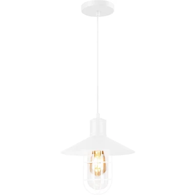 Afbeelding van QUVIO Hanglamp metaal en glas QUV5082L WHITE