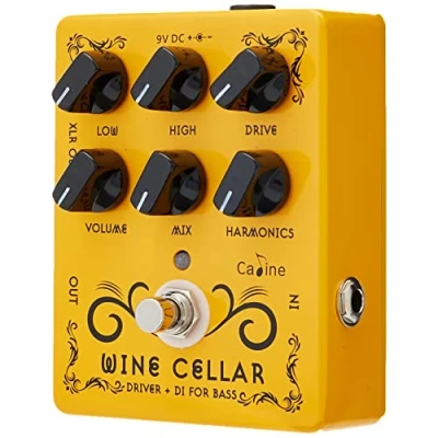 Afbeelding van Caline® CP60 CP 60 Wine Cellar Bass Drive &amp; DI effectpedaal, NA