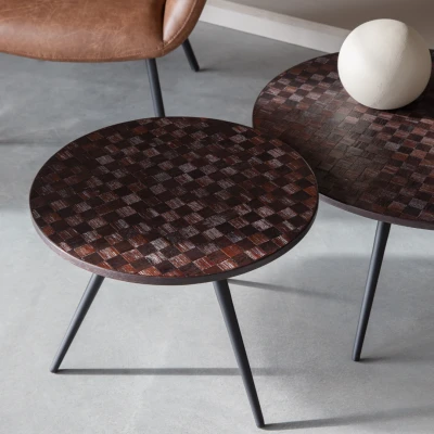 Afbeelding van Maison Bobby Salontafel Set Webster
