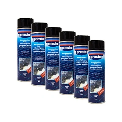 Afbeelding van Presto 6X 306017 Ondergrondbescherming bitumen verzegeling zwart 500 ml