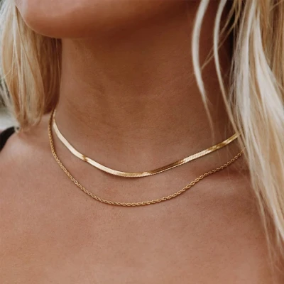 Afbeelding van Victorious Dames Ketting Goud Model: Zyra