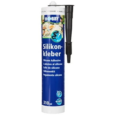 Afbeelding van Hobby 11945 siliconenlijm, patroon, 310 ml, zwart