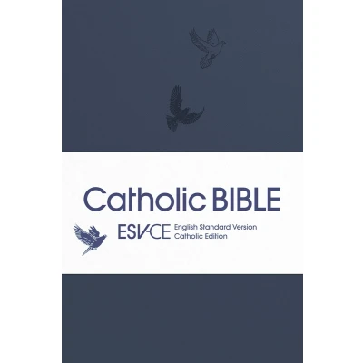 Afbeelding van ESV CE Catholic Bible, Anglicized Pocket Edition: English Standard Version Edition in Navy Blue Flexiback Binding