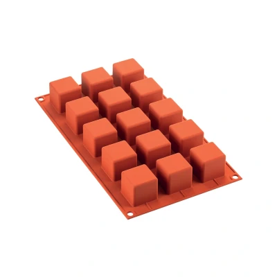 Afbeelding van Siliconen Bakvorm mini Kubus 35x35x35mm (15)