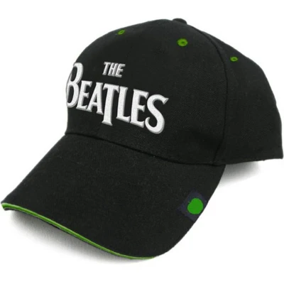 Afbeelding van The Beatles Drop T Logo Baseball pet Zwart
