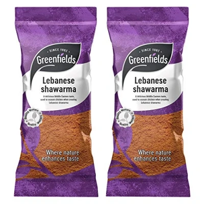 Afbeelding van Greenfields Libanese Shawarma Spice 75g (Pack van 2)