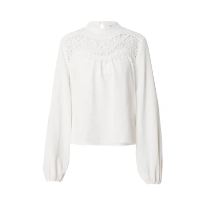Afbeelding van ONLY Onlmette Front Blouse, Dames, Maat: XS, Cloud dancer