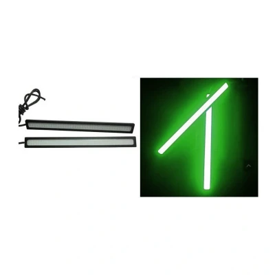 Afbeelding van 17CM LED DRL Groen 12 volt