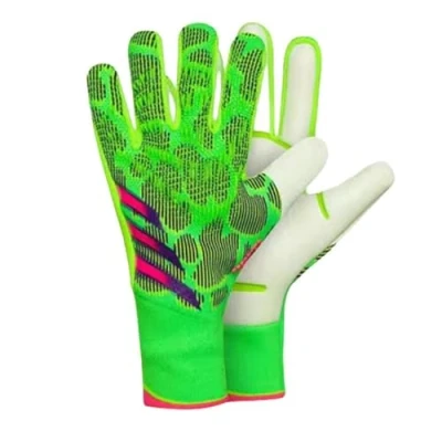Afbeelding van PLBSE Histarstore5 voetbalkeepershandschoenen keepershandschoenen sterke grip antislip en ademend voor volwassenen kinderen (Groen, 7)
