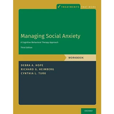 Afbeelding van Managing Social Anxiety, Workbook: A Cognitive Behavioral Therapy Approach