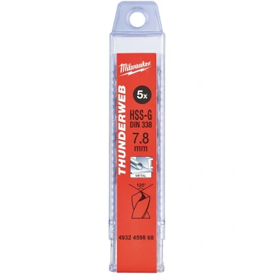 Afbeelding van Metaalboor Hss G Thunderweb 7,8 X 117 Mm (5 Stuks)