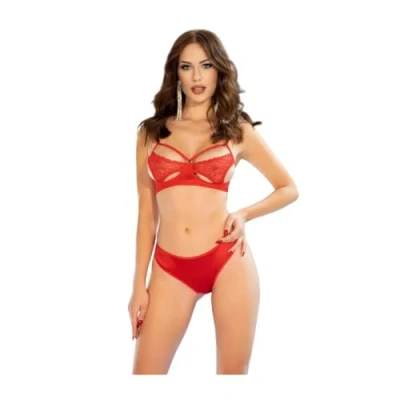 Afbeelding van Ondergoed Set Chilirose Rood XL 2 Onderdelen