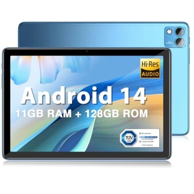 Afbeelding van DOOGEE T10S Tablet Android 14 【2024】, 11 GB + 128 (TF 1TB) 10,1 inch, Unisoc T606 tablet, 8,4 mm Ultradun 6600 mAh, 8 MP 5 Widevine L1 Dual 4G LTE /5G WiFi