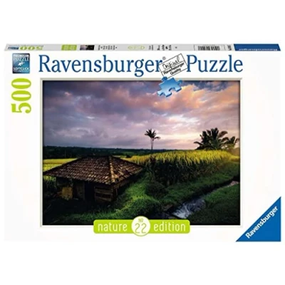 Afbeelding van Ravensburger puzzel Rijstvelden in Bali Nature Edition Legpuzzel 500 stukjes