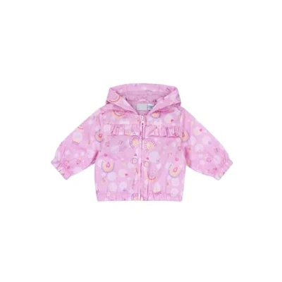 Afbeelding van Chicco Jas met ritssluiting en capuchon voor meisjes, Roze, 18 maanden