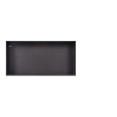 Afbeelding van Looox Colour BoX inbouwnis badkamer antraciet CBOX60A