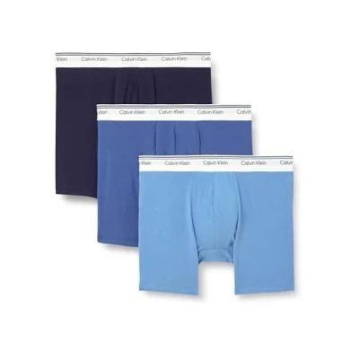 Afbeelding van Calvin Klein Boxershort voor heren (verpakking van 3), Multi (Pct/Dft/Sil), L