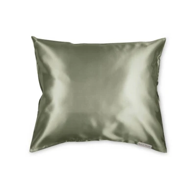 Afbeelding van Beauty Pillow Kussensloop Olive Green Haibu by Kapperskorting.com