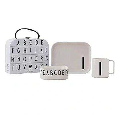 Afbeelding van Design Letters kinderservies set I