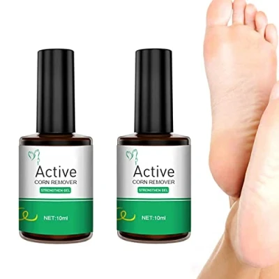 Afbeelding van Active Corn Remover Strengthen Gel,Corn Gel Extra Strength, Instant Blemish Removal Gel,Wart Liquid,Corn Liquid for Feet Toes Hands Care,Easy to Remove Calluses (2pcs)