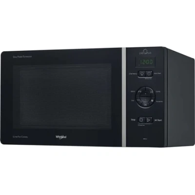 Afbeelding van Whirlpool vrijstaande magnetron: kleur zwart MCP 347 BL