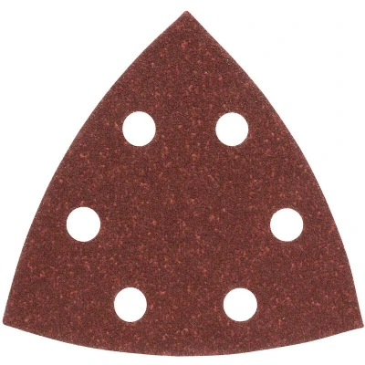Afbeelding van Bosch Accessoires Schuurblad 93mm G80 Wp 6 Gaten Velc 5 delig 2609256A50