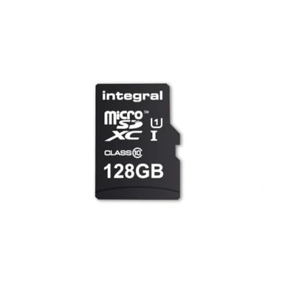 Afbeelding van Integral micro SDXC 128GB Class 10 MicroSDXC UHS I flashgeheugen