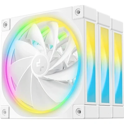 Afbeelding van Deepcool FL12R Omgekeerd 3in1 120x120x25 Wit (120 mm), PC ventilator,