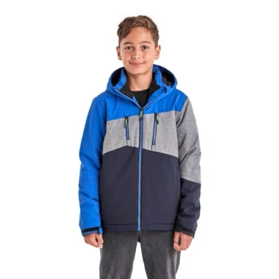 Afbeelding van killtec jongens Outdoorjack/functioneel jack met capuchon KOW 204 BYS JCKT, blue, 140, 38686 000