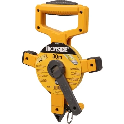 Afbeelding van Ironside landmetermaat staal open frame 30mx13mm