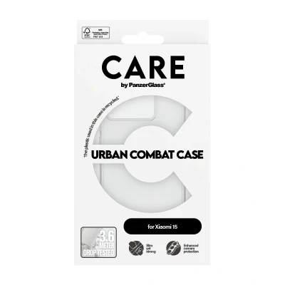 Afbeelding van PanzerGlass CARE by Flagship Case Transparent Urban Combat w. Clear