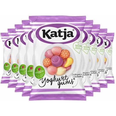 Afbeelding van 9x Katja Yoghurtgums 135 gr
