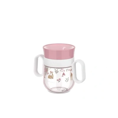Afbeelding van Mepal Mio 360 drinkbeker 200 ml Makkelijk vast te houden Kinderservies Fairy Garden