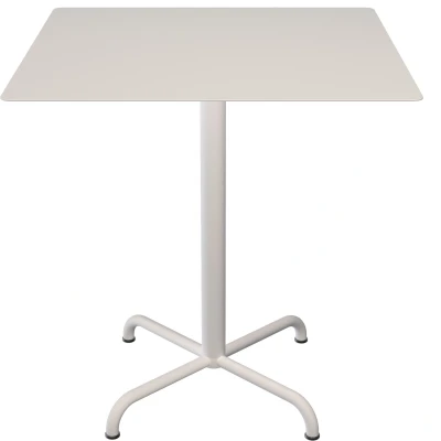 Afbeelding van Houe Pico tuintafel 70x70 Muted white, 4 ster onderstel