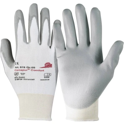 Afbeelding van Honeywell Handschoen maat 11 wit/grijs EN 388 PSA categorie II polyamide tricot met polyurethaan 10 paar 061911941E