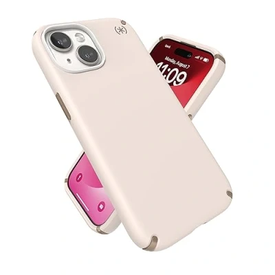 Afbeelding van Speck Presidio2 Pro + MS Apple iPhone 15 Bleached Bone with Microban