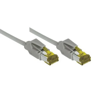 Afbeelding van Netwerksnoer RJ45 op Kabel CAT 7 S/FTP LSOH SNG grijs 1.5 m