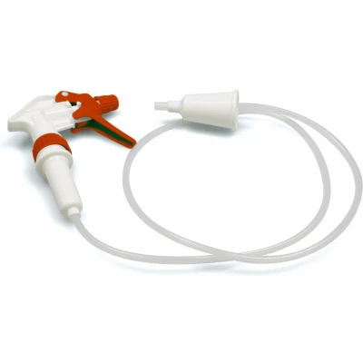 Afbeelding van Spray Tube 120 cm + Tex wit/rood